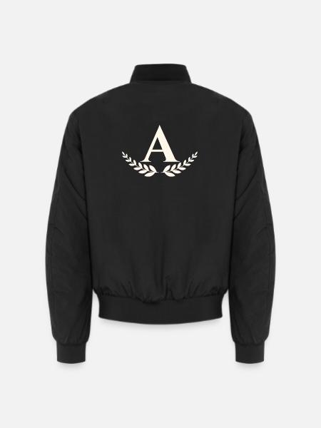 A - Bomber unisexe - noir