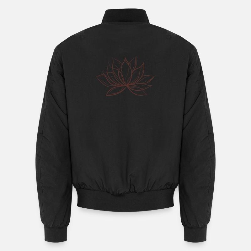 fleur de lotus Bomber unisexe