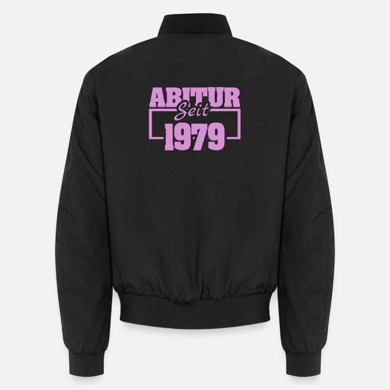 1979 - Bomber unisexe - noir