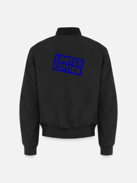 Limitierte Sternedition Druck - Unisex Bomberjacke - Schwarz