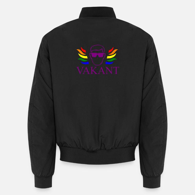 Vacant / Vacant Type Unisex Bomber Jacket