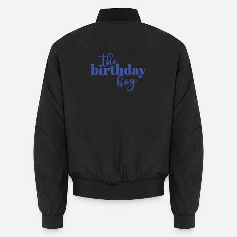 The Birthday Boy - Unisex Bomber Jacket - black