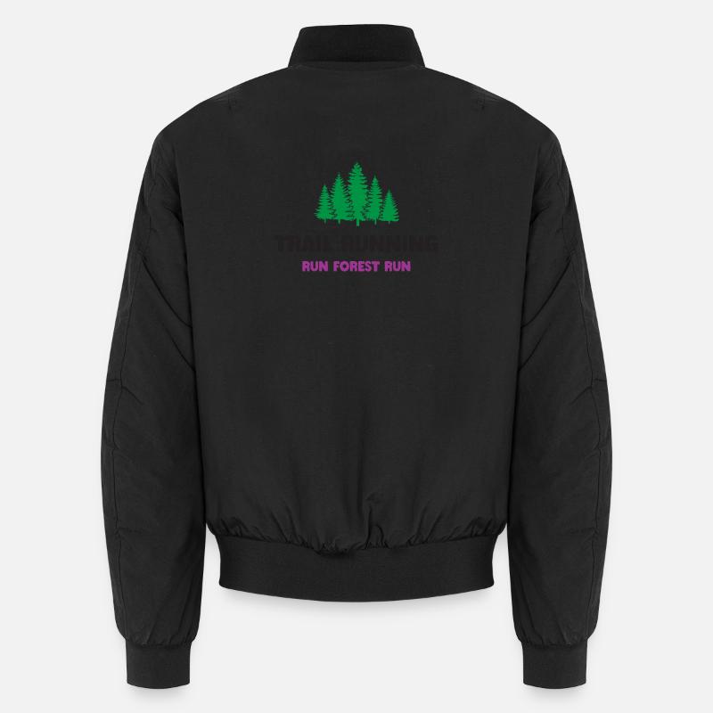 Trailrunning - Run Forest Run Unisex Bomberjacke