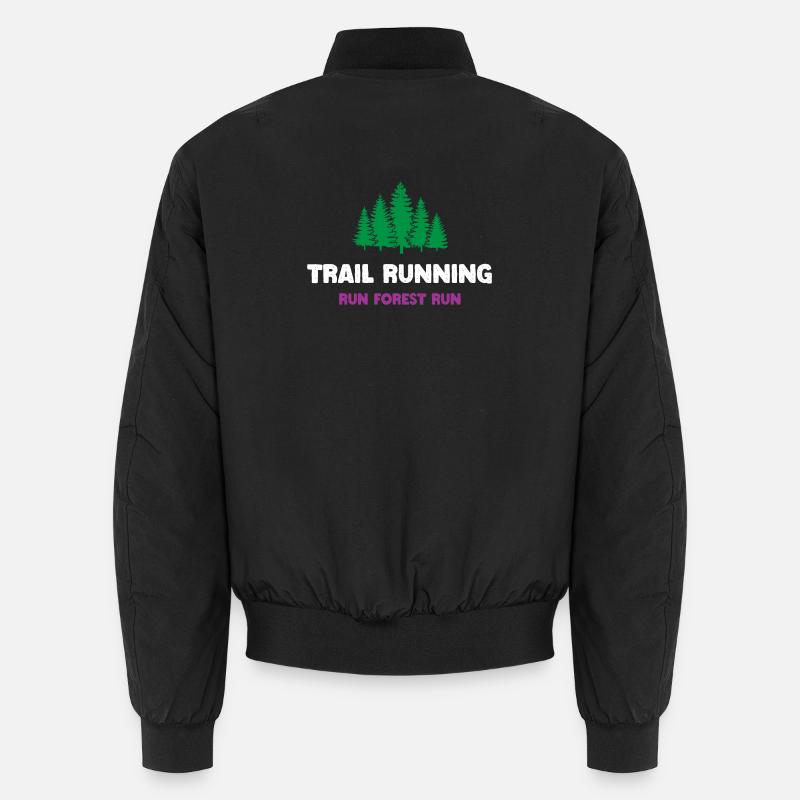 Trailrunning - Run Forest Run Unisex Bomberjacke