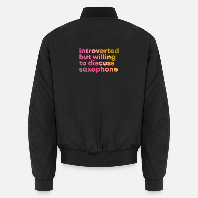 saxophone Bomber unisexe