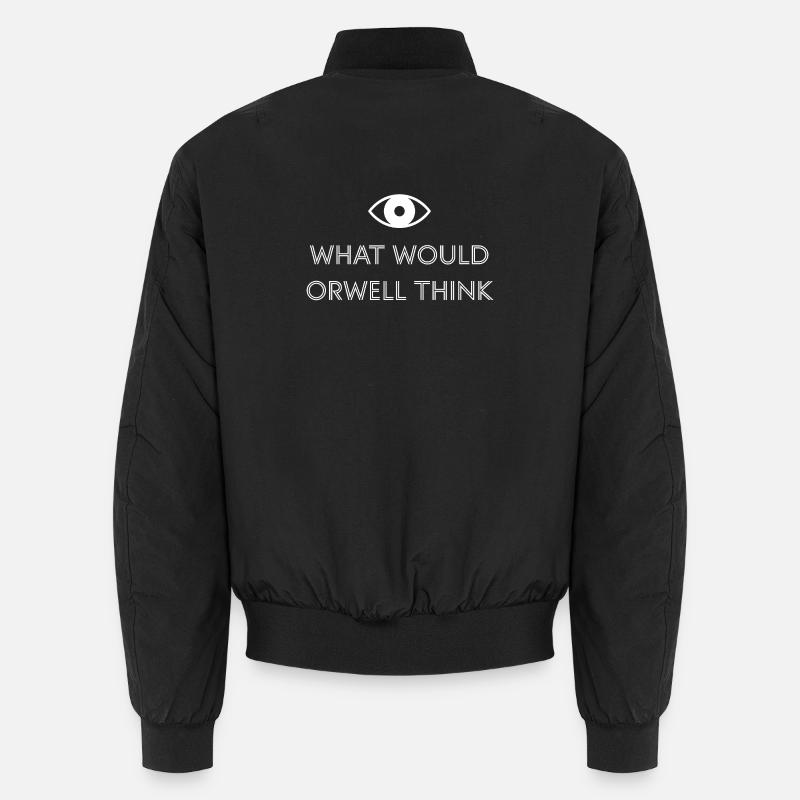 What would Orwell think? Unisex Bomberjacke