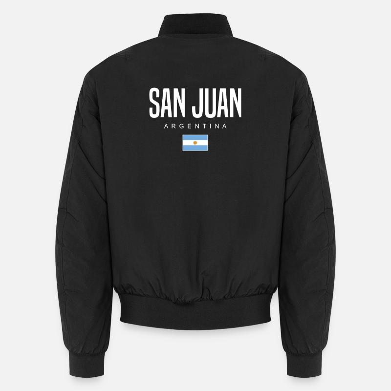 San Juan Argentinien Argentinier Unisex Bomberjacke