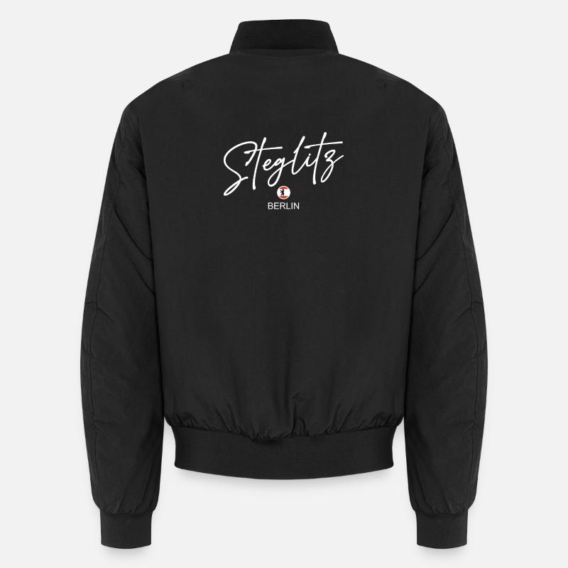 Steglitz - Berlin Flag - Berlin Bear Unisex Bomber Jacket
