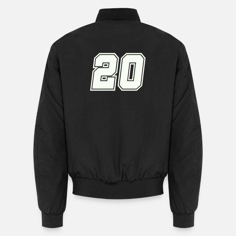 20 Number Unisex Bomber Jacket