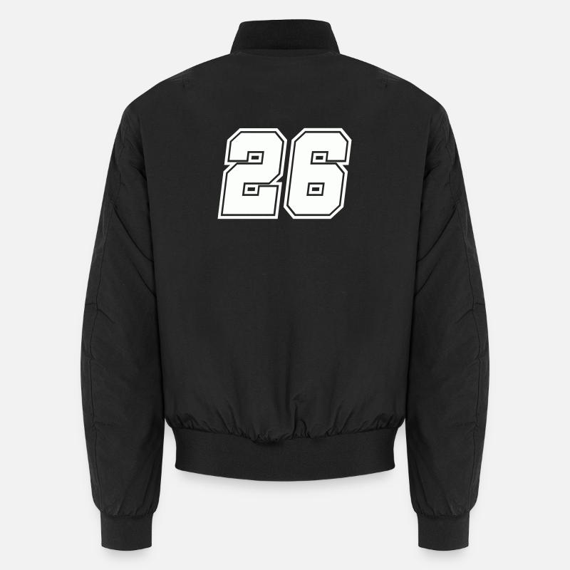 Zahl 26  Unisex Bomberjacke