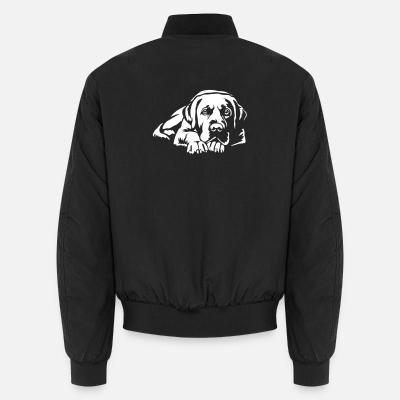 Labrador « Édition Noire » Bomber unisexe