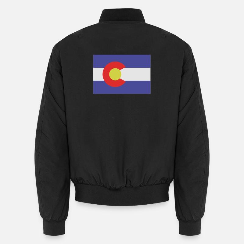 Drapeau de l’État du Colorado Bomber unisexe