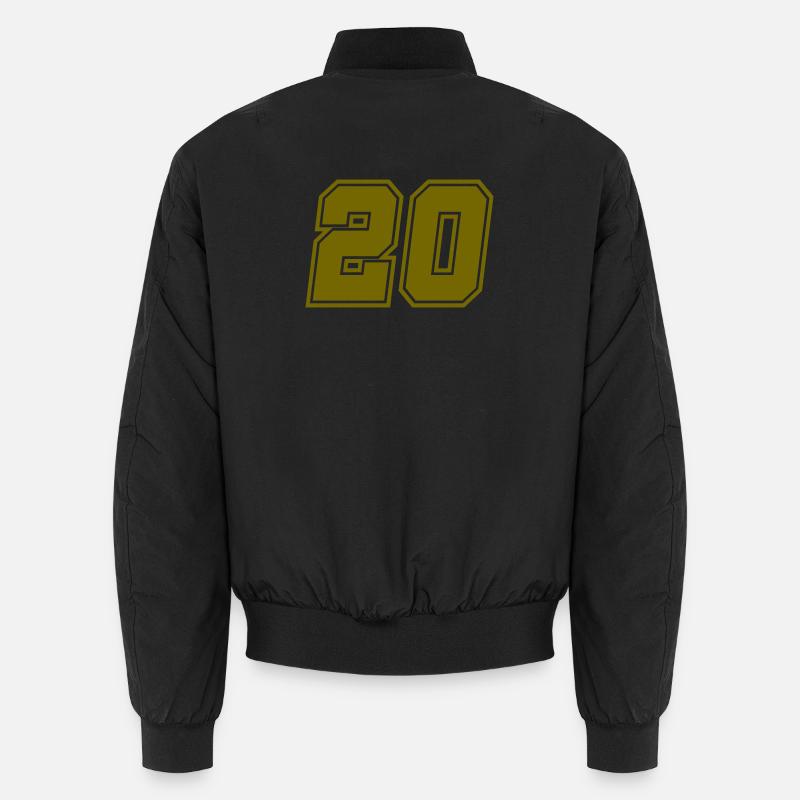 20 - Unisex Bomberjacke - Schwarz