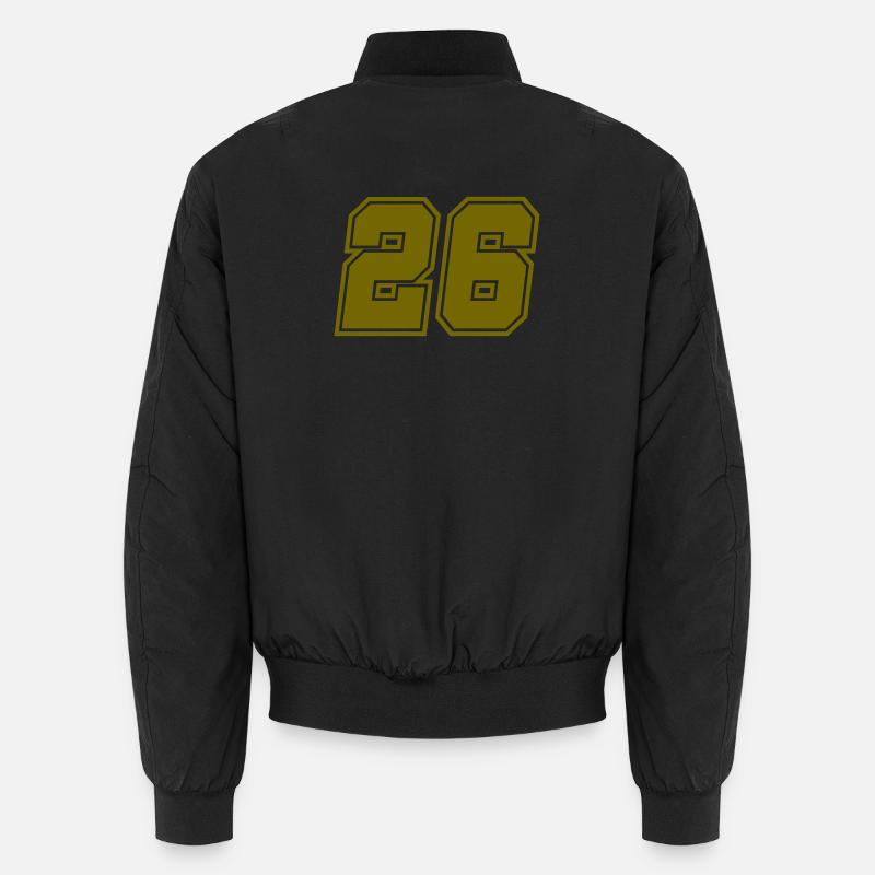 26 - Bomber unisexe - noir