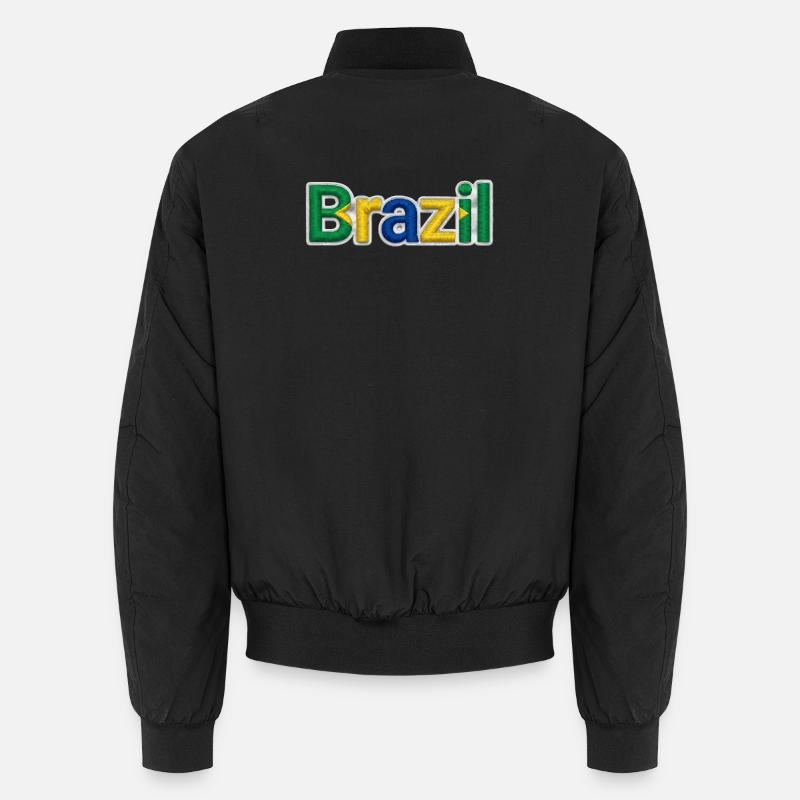 Brésil - Bomber unisexe - noir