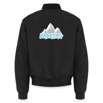 Randonnée Babatag - Bomber unisexe - noir - Dos - AI Model Male 185 light (185cm)