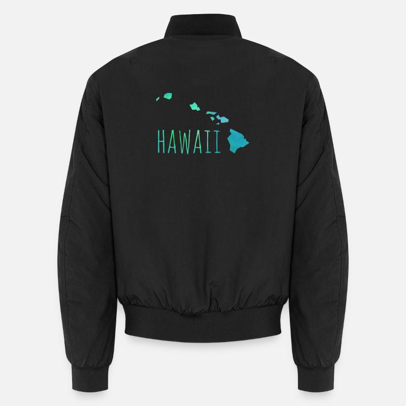 hawaii - Bomber unisexe - noir