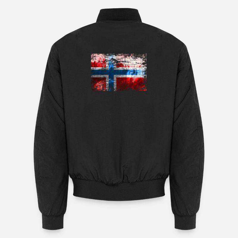 drapeau norvégien Bomber unisexe