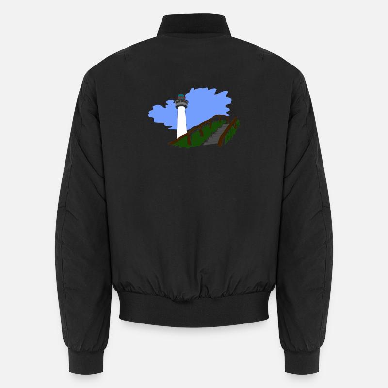 Leuchtturm Egmond Unisex Bomberjacke