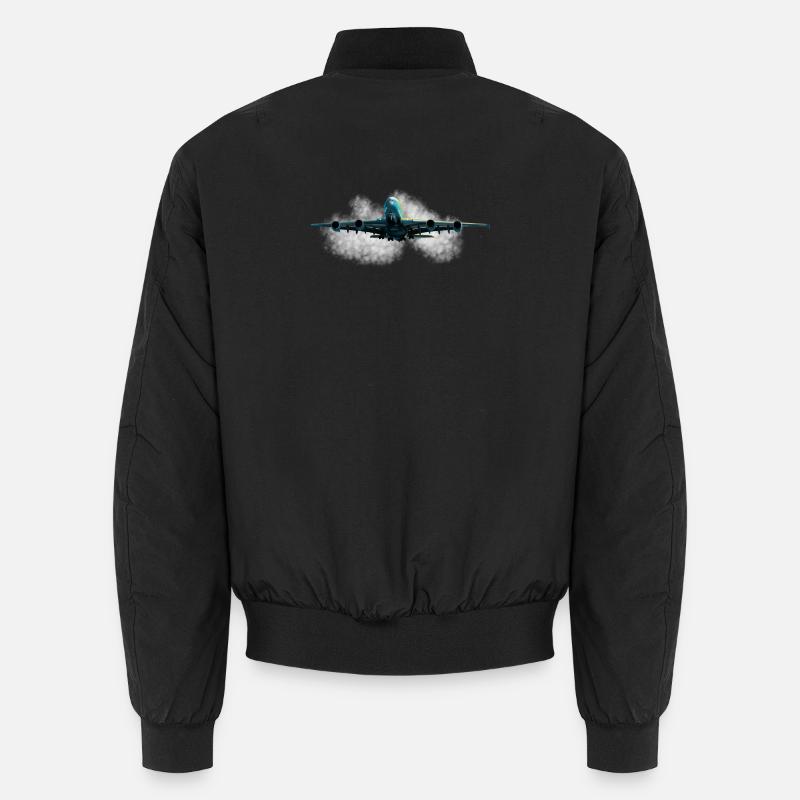 Größte Passagierflugzeug Unisex Bomberjacke