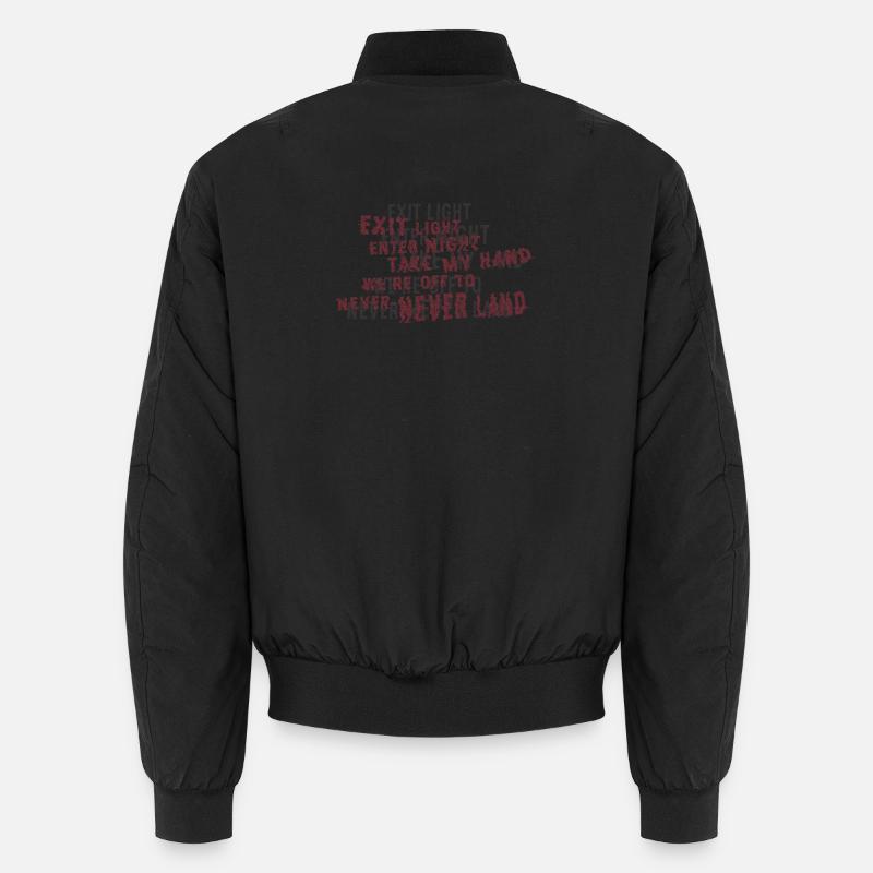 sandman - lyrics Unisex Bomber Jacket