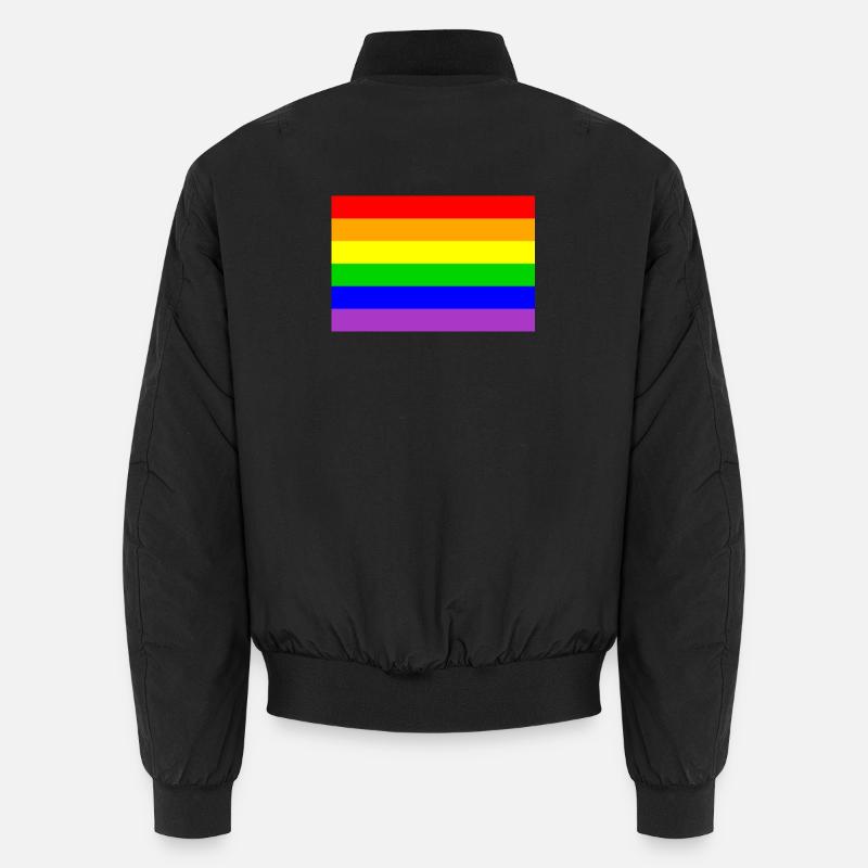 Drapeau LGBT Bomber unisexe