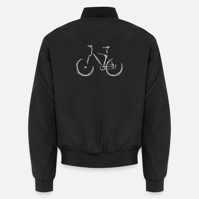 J’aime mon vélo Bomber unisexe