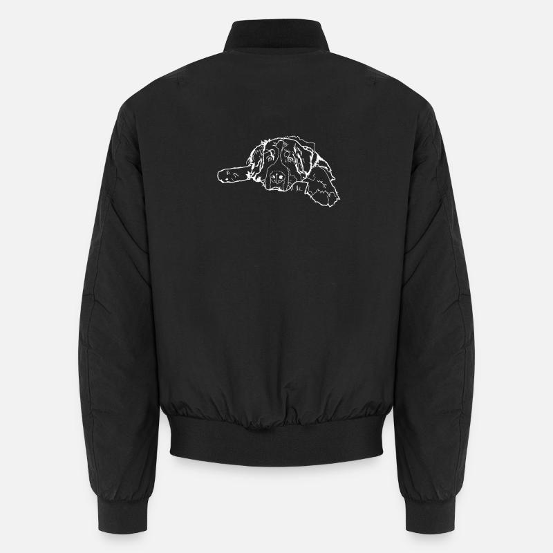 Bernese Mountain Dog Unisex Bomber Jacket