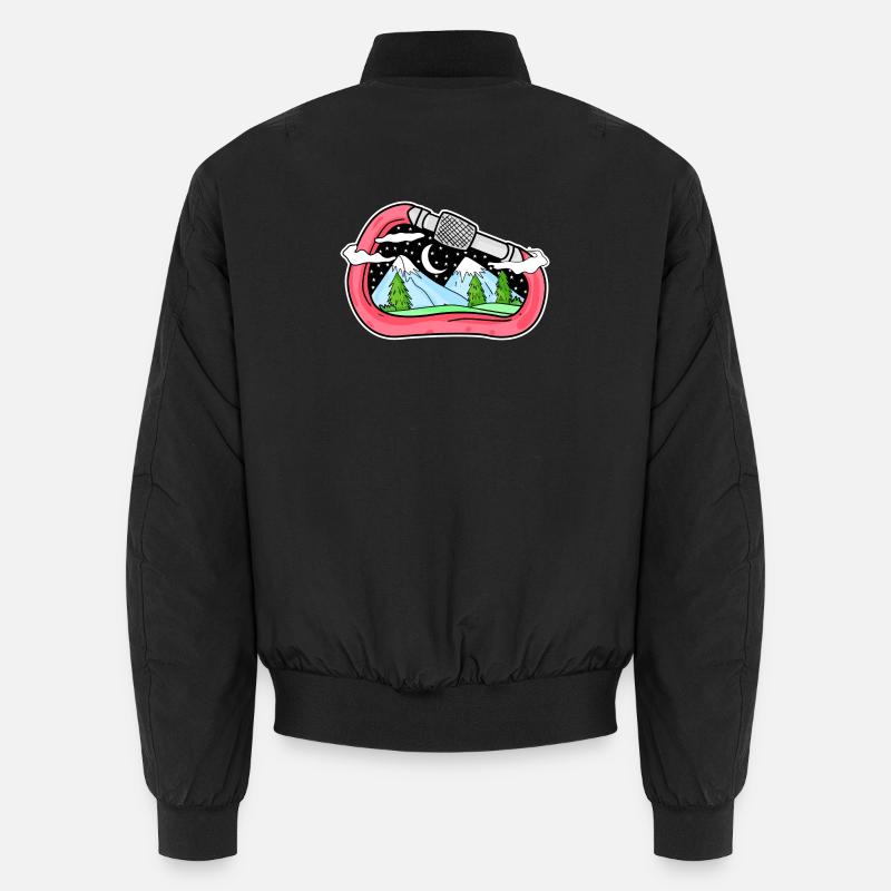 Mountain Mountains Mountain Peaks Unisex Bomber Jacket