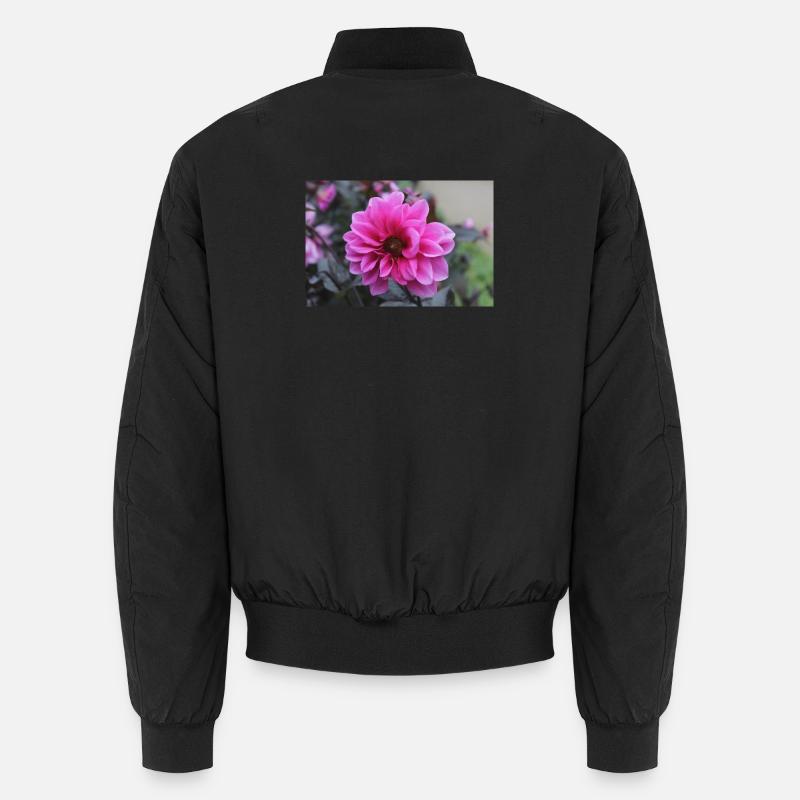 Dahlia rose rose fleur, fleur Bomber unisexe