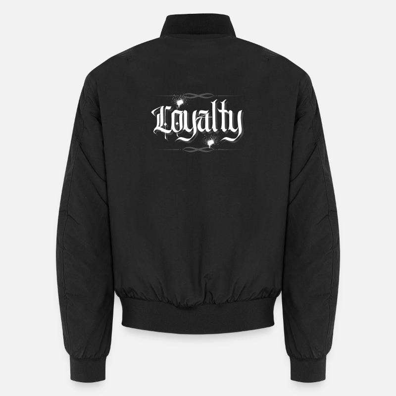 Loyalty - Unisex Bomber Jacket - black