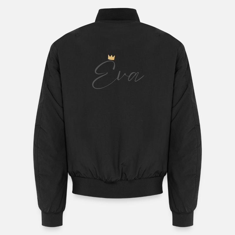 Princess Eva Crown Shirt – Name with letter E Unisex Bomber Jacket