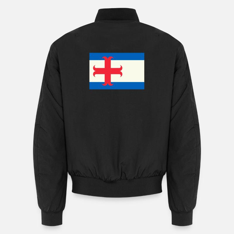 drapeau Zutphen - Bomber unisexe - noir