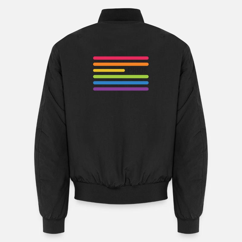 LGBT Pride Monat - Pride! - Unisex Bomberjacke - Schwarz
