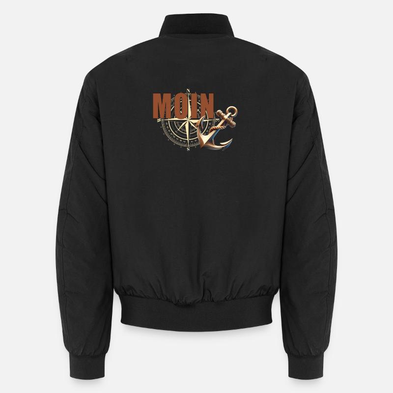 Moin - Unisex Bomberjacke - Schwarz