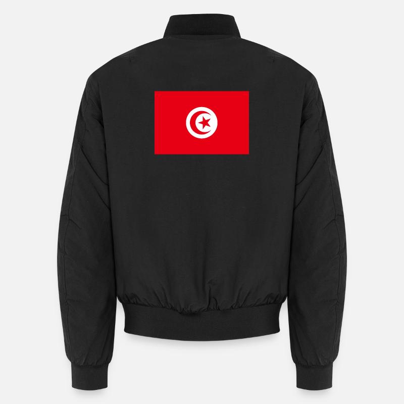 Tunesien - Unisex Bomberjacke - Schwarz