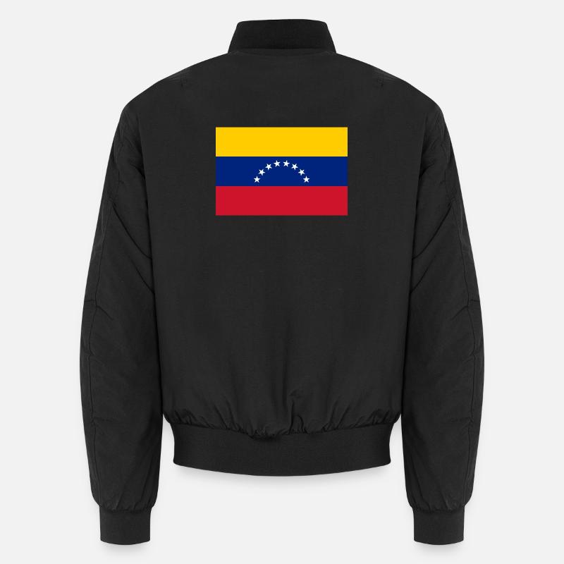 Venezuela - Unisex Bomber Jacket - black