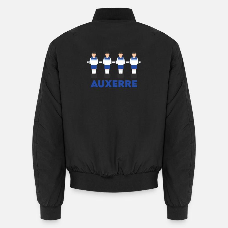 Auxerre - Unisex Bomberjacke - Schwarz
