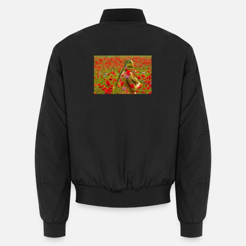 NatureArt ROTMOHN Unisex Bomberjacke
