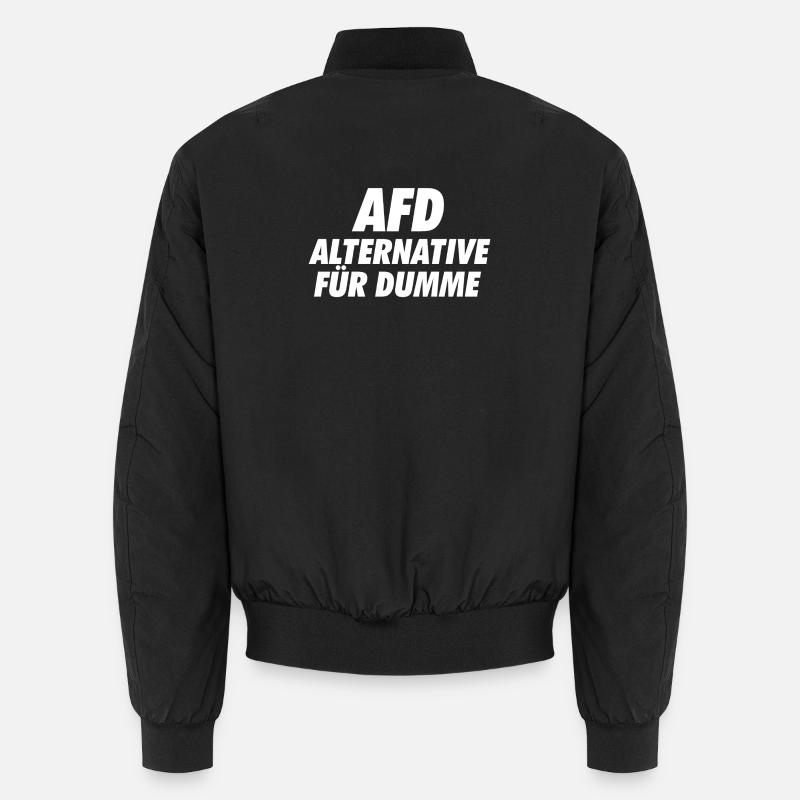 AFD Alternative for Stupid Signs Set Unisex Bomber Jacket