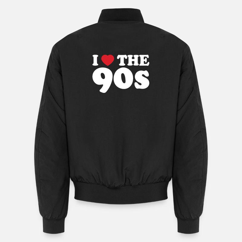Colorful 90s retro design Unisex Bomber Jacket