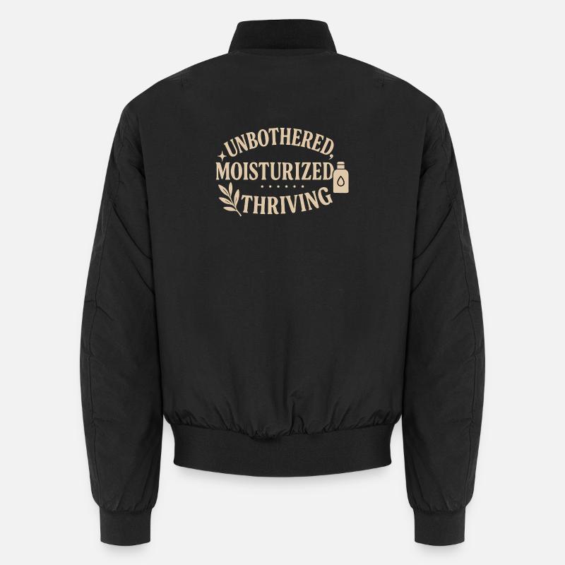 Unbehelligtes, mit Feuchtigkeit versorgtes, blühendes Design Unisex Bomberjacke