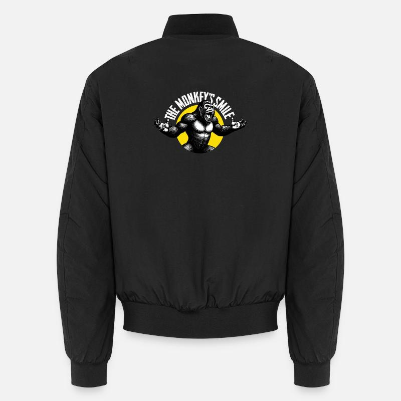 gorilla - Unisex Bomber Jacket - black