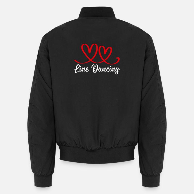 Line Dancing Cowboy Line Dancer Line Dance Unisex Bomberjacke