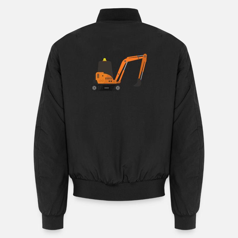 Excavator Unisex Bomber Jacket