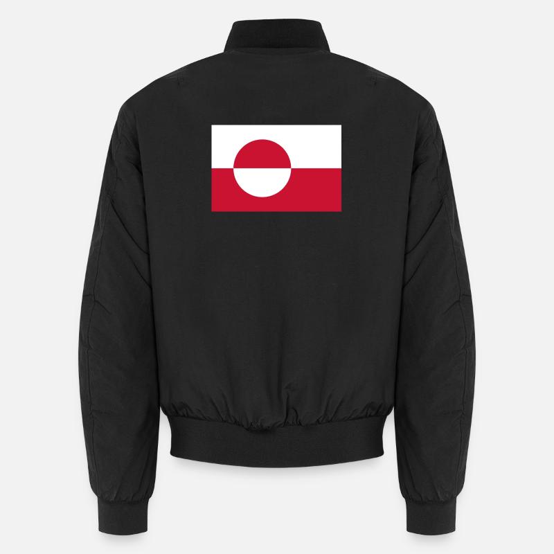 Drapeau du Groenland Bomber unisexe