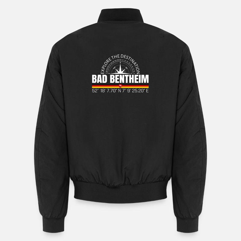 Bad Bentheim - Unisex Bomber Jacket - black