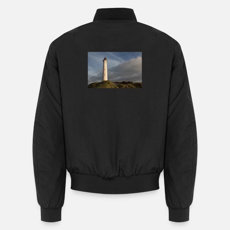 Phare de Lingvig Fyr Ringkøbing Danemark Bomber unisexe