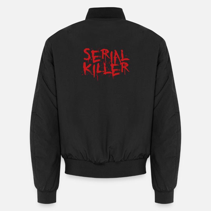 Serienkiller - Unisex Bomberjacke - Schwarz