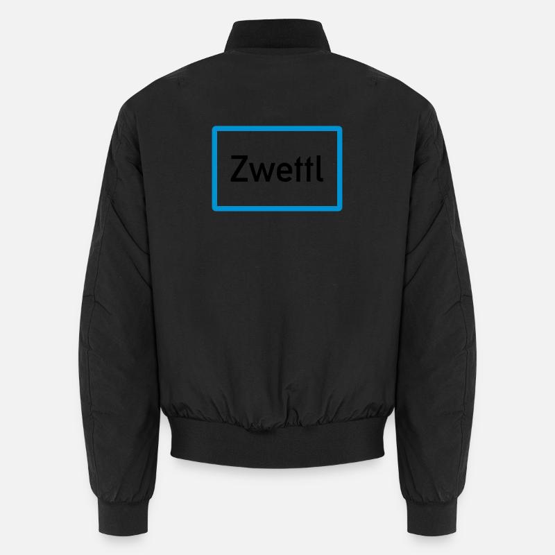 Zwettl - Unisex Bomberjacke - Schwarz